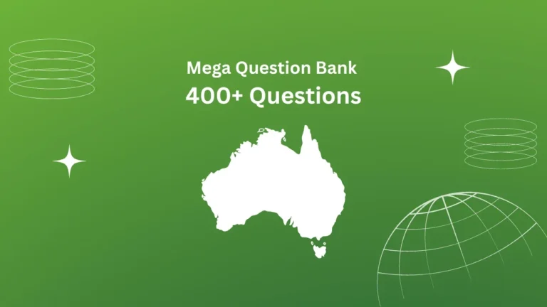 Australian Citizenship Questions and Answers - Mega Question Bank